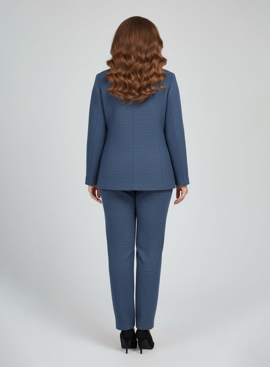 Amber - Blue Three-piece set