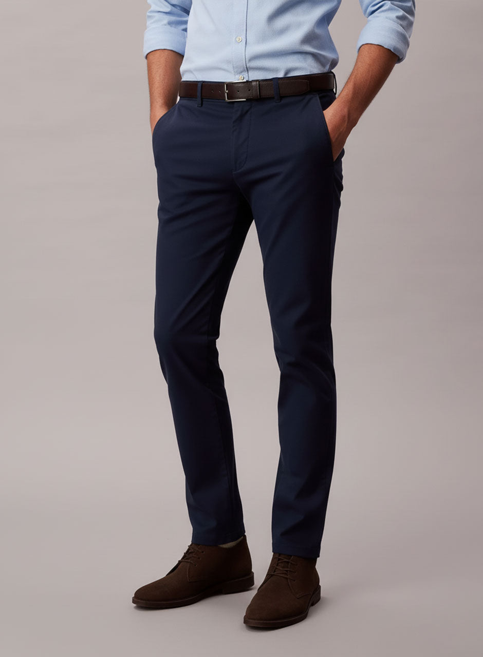 Chinos - Slim Fit Pants (Navy Blue)