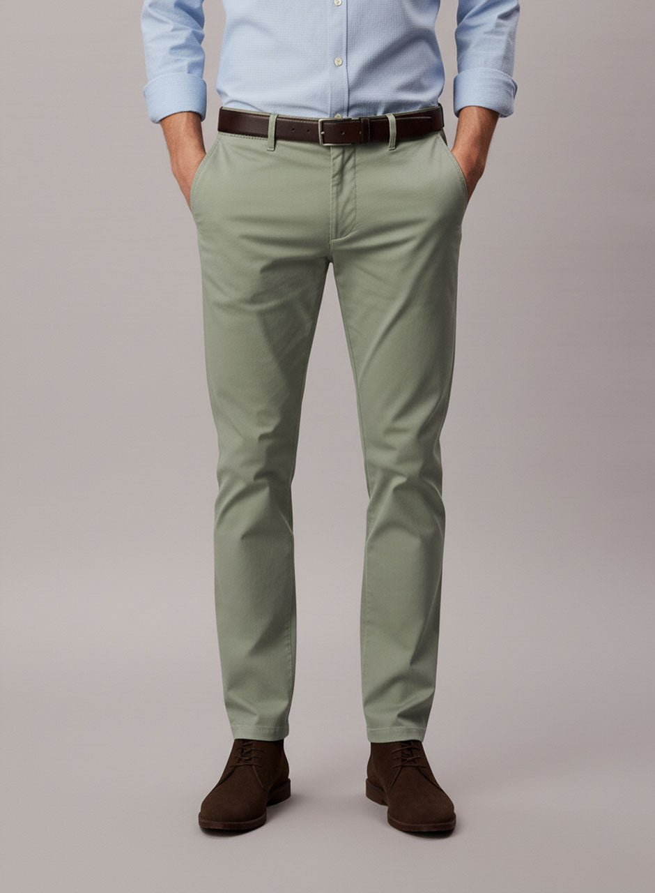 Chinos - Slim Fit Pants (Green)