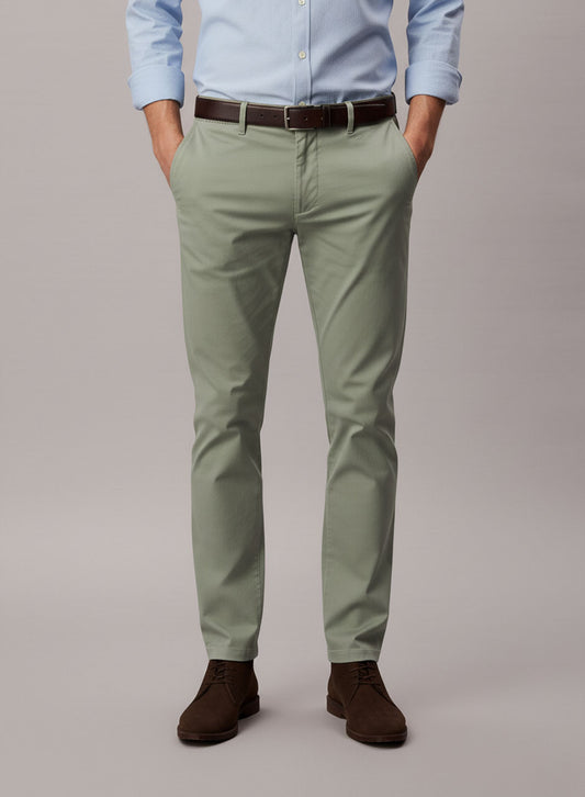 Chinos - Slim Fit Pants (Green)