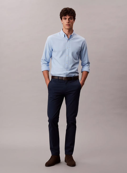 Chinos - Slim Fit Pants (Navy Blue)