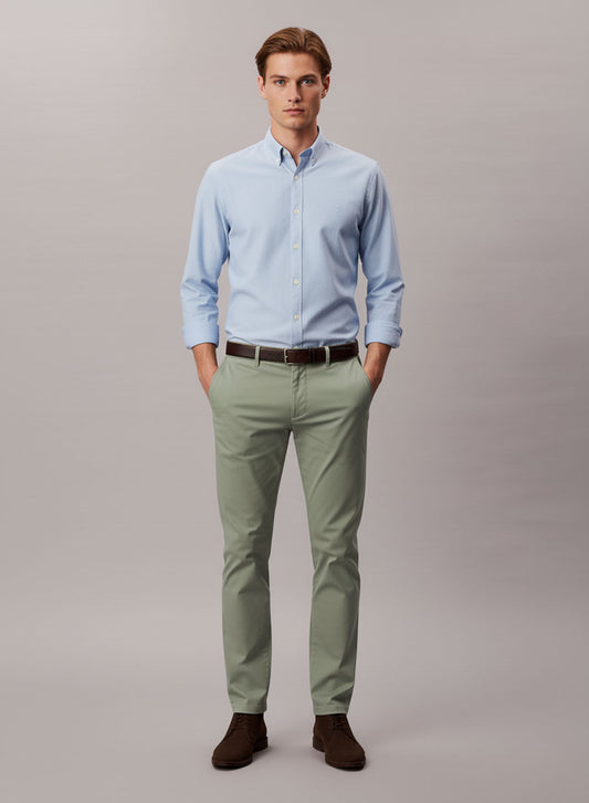 Chinos - Slim Fit Pants (Green)