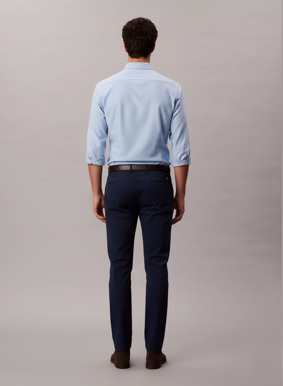 Chinos - Slim Fit Pants (Navy Blue)