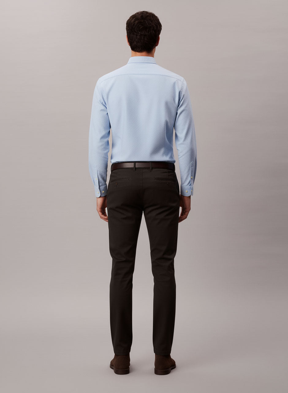 Chinos - Slim Fit Pants (Black)