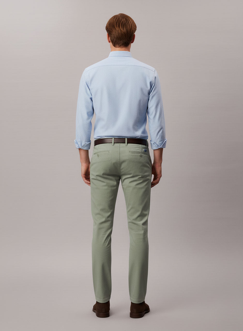 Chinos - Slim Fit Pants (Green)