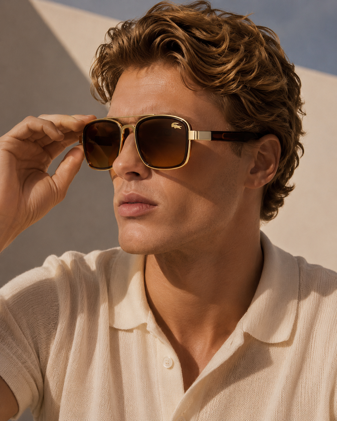 UV 400 Glasses - Golden
