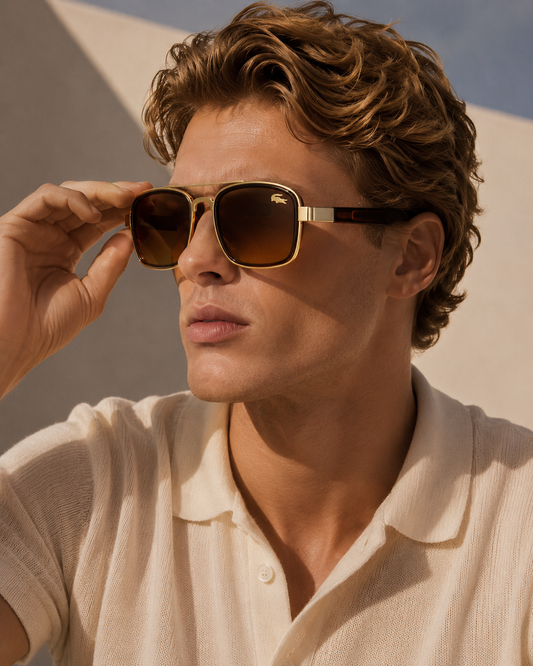 UV 400 Glasses - Golden